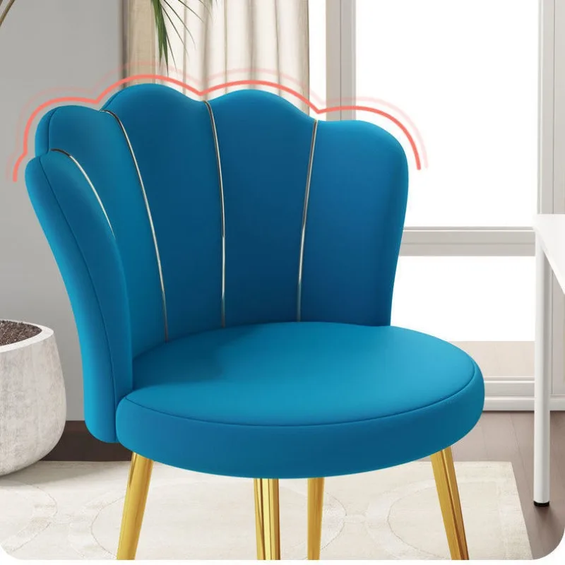 

Velvet Accent Chair, Modern Armchair Vanity Chair with Wing Side and Metal Legs for Living Room Makeup Office Bedroom