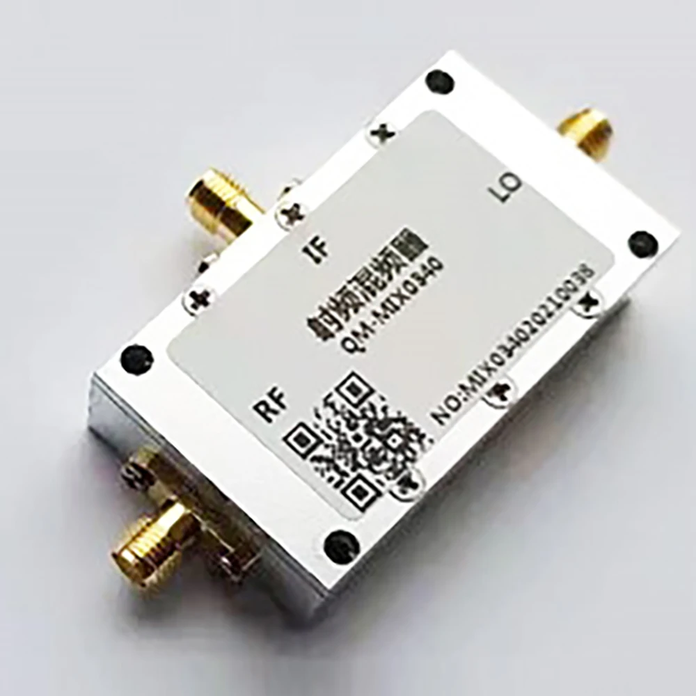 

Double Balanced RF Mixer 0.5-500M/1-1000M/5-4200MHz Frequency Up Down Converter Mixing for UHF/VHF/L/S Band Receiver Transmitter