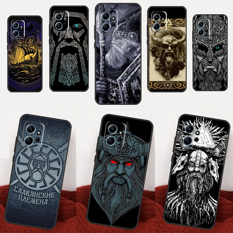 Odin Slavic Gods Case For Xiaomi Redmi Note 11 8 9 10 12 Pro Note 12S 9S 10S 11S 8T 9A 9C 10A 10C 12C Fundas