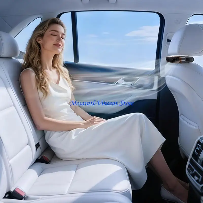 A70F Double Loop Ventilation Fan For Cars With Improved Cooling Ability