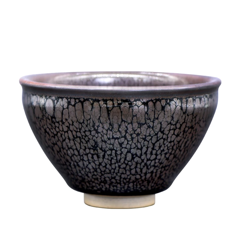 

High-End Wanwenhui Jianzhan Partridge Spot Drawstring Tea Cup Jianyang Kung Fu Handmade Tasting