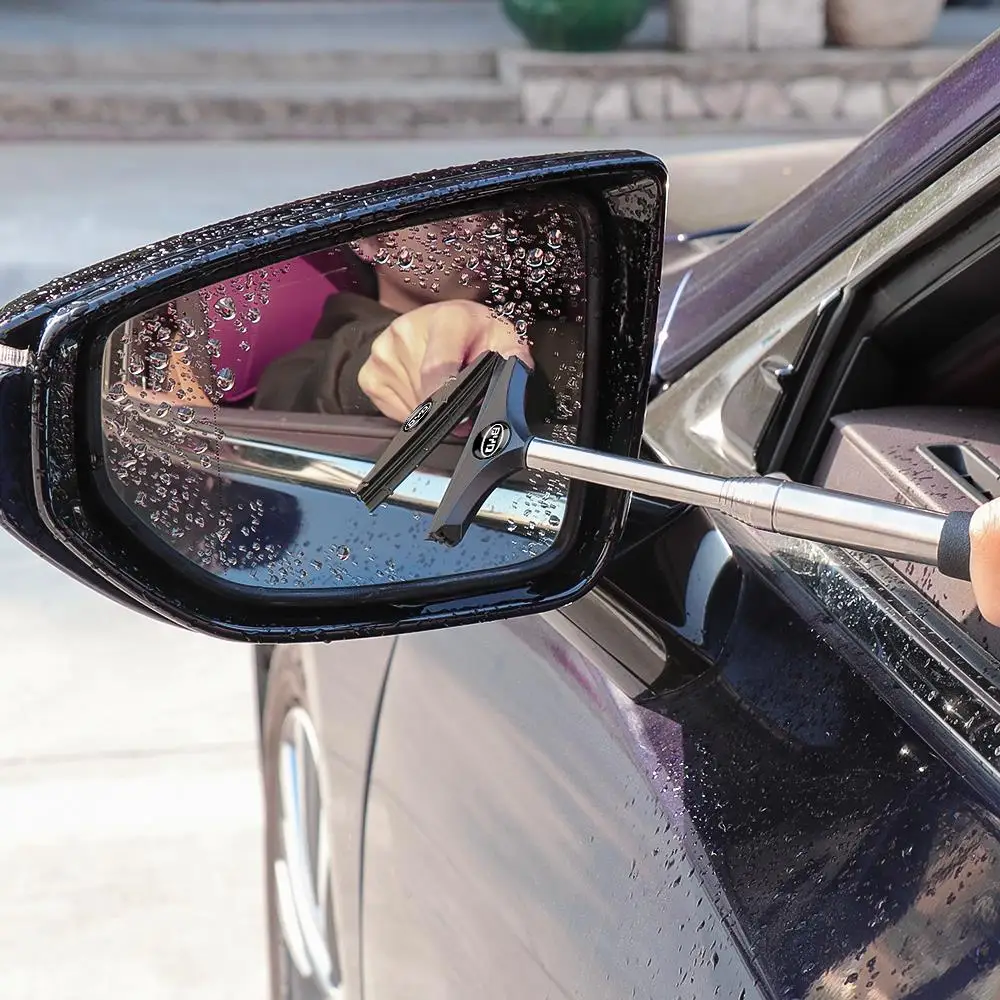 Alat Penghapus Kaca Spion Mobil Teleskopik Portabel untuk Kaca Jendela Saat Hujan, Wiper Genggam untuk BYD Atto 3 Yuan Plus UP Han Tang DM Qin