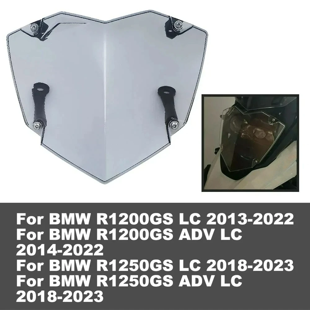 

Motorcycle modification accessories headlight protective cover Fit For BMW R1250GS R1200GS/ADV LC Head Light Protector Cover