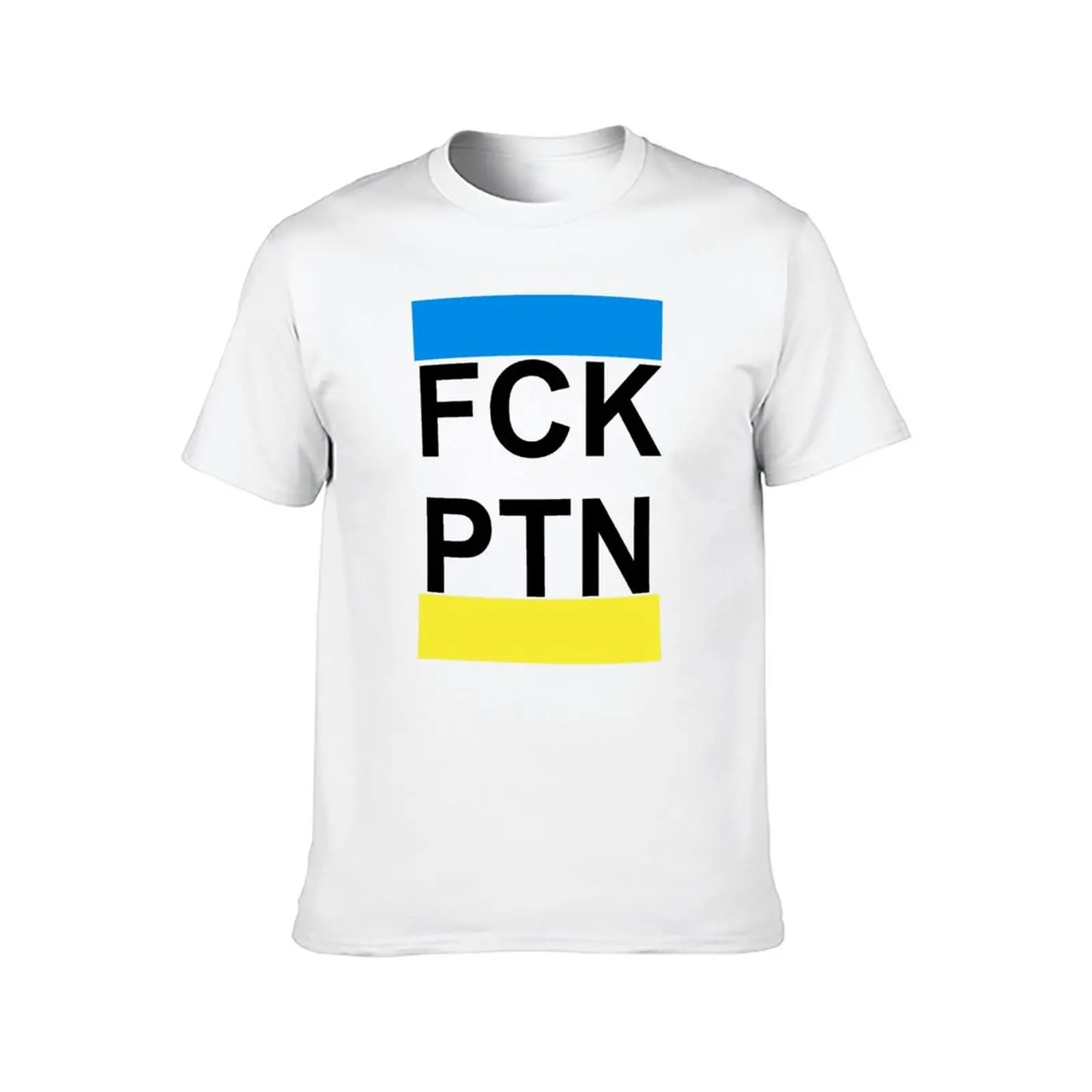 FCK PTN تي شيرت قطن تي شيرت رجل 100% تي شيرت رجل عادي تي شيرت