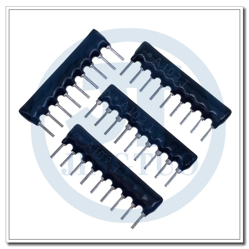 Resistor Array Network Packs 1/8Watt A09 A101/221/331/471/511/102/122/202/222/103/473/104J 1.5K 2K 2.2K 4.7K 5.1K 10K Ohm