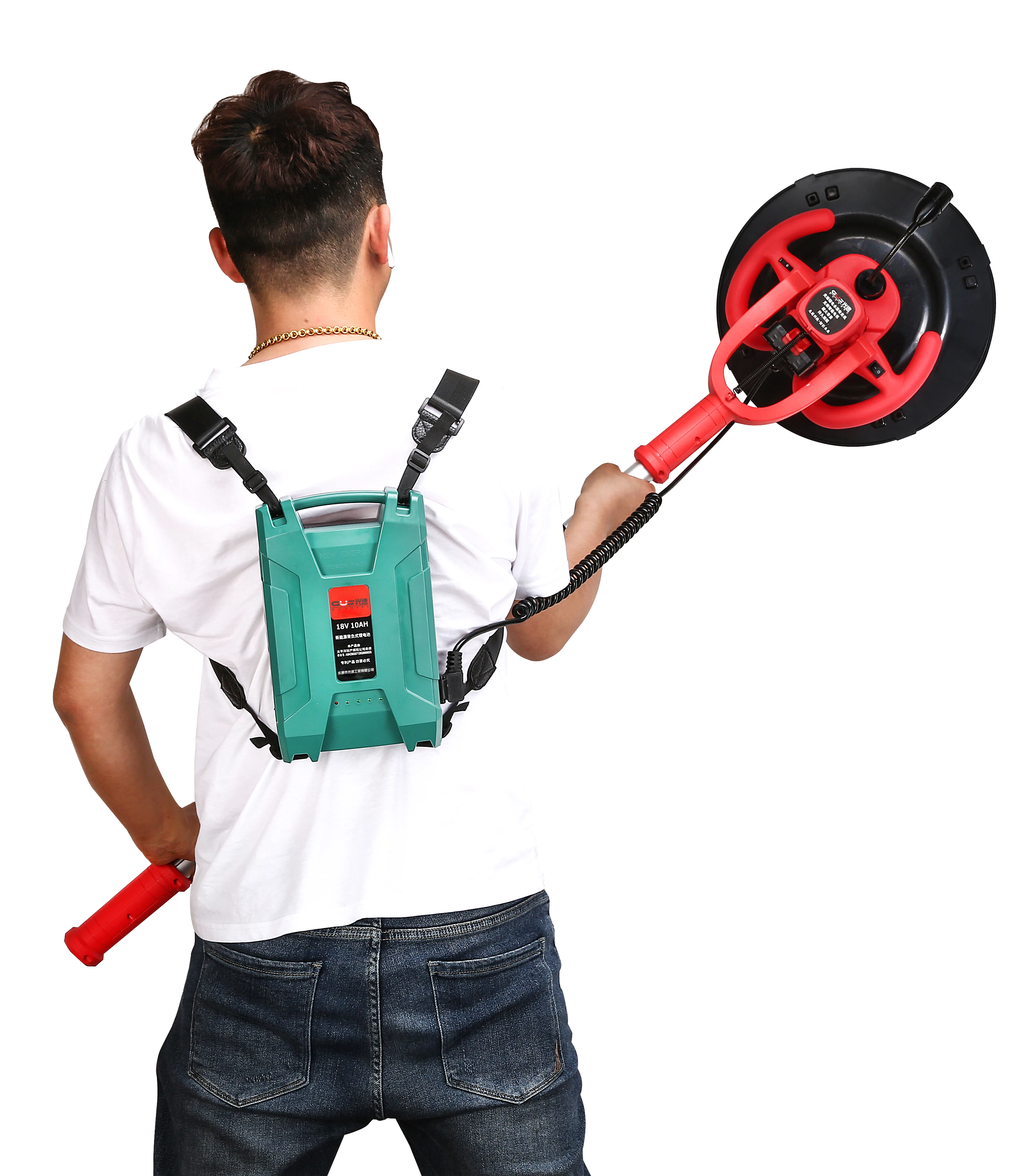 La cazzuola per calcestruzzo con cazzuola elettrica portatile in Cina gestisce la cazzuola elettrica