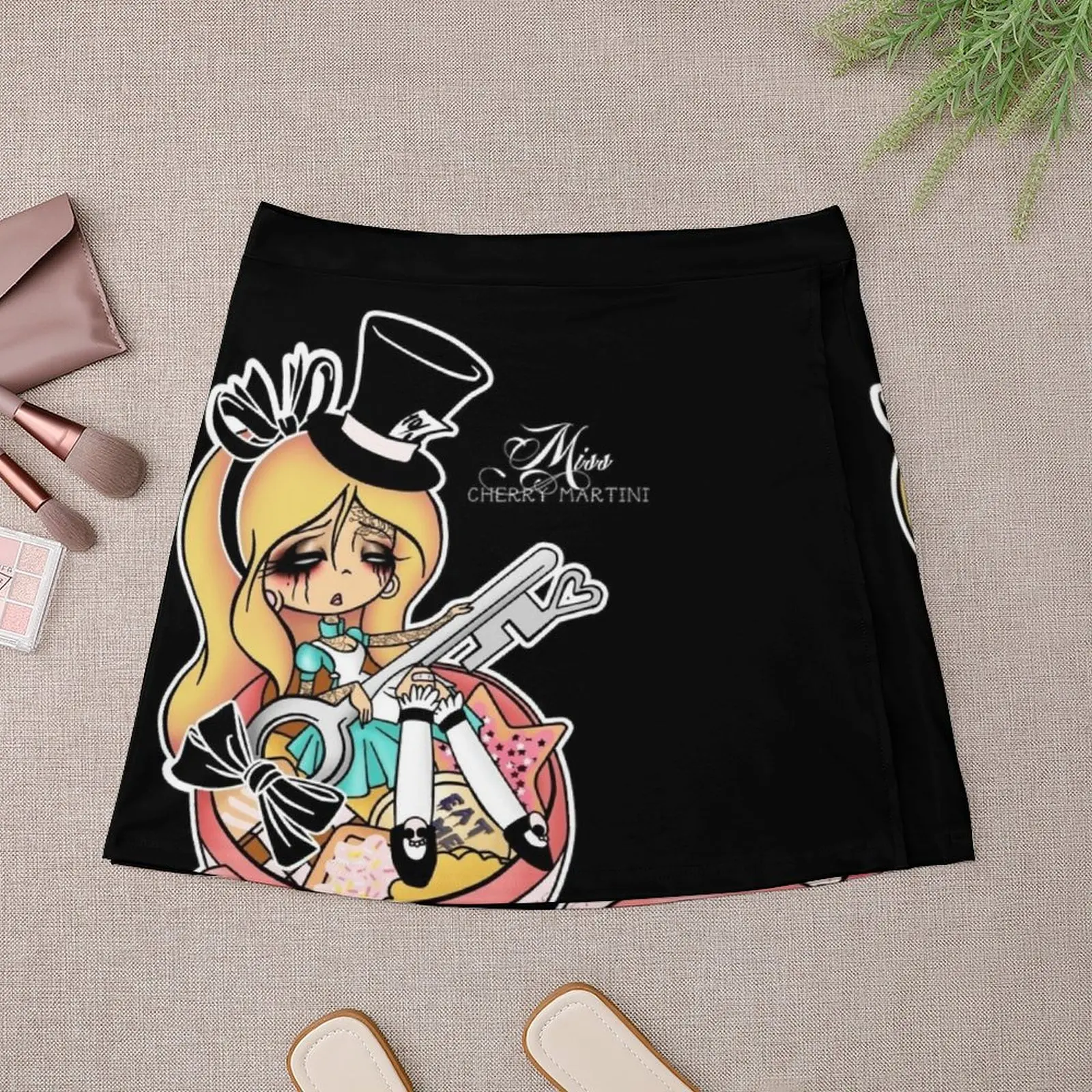 Dee's Alice Mini Saia para mulheres, saias femininas