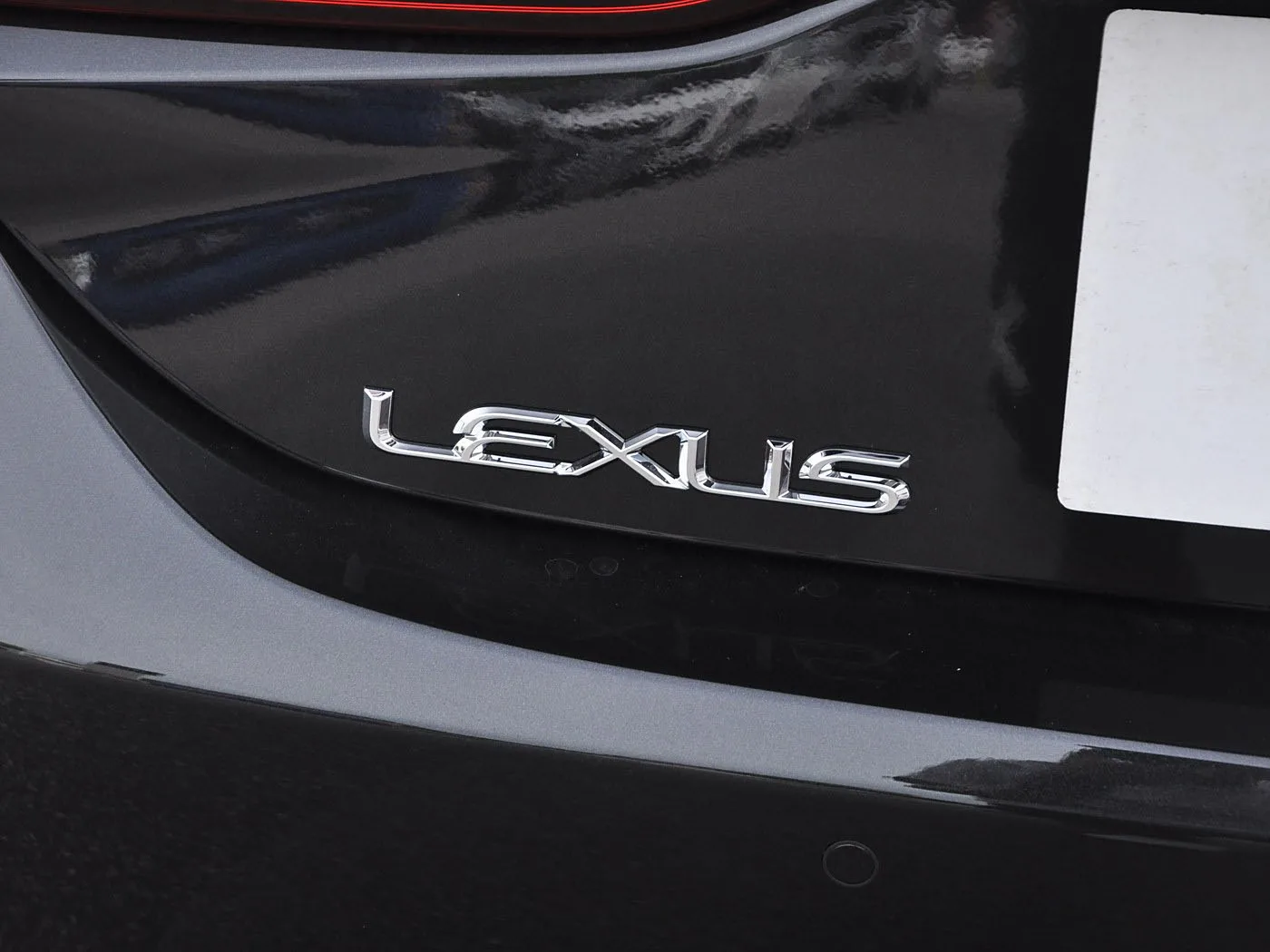 1pcs 3D old Lexus ABS Car Rear logo sticker Rear Bumper tail door trunk sticker car rear Emblem sticker styling Accessories