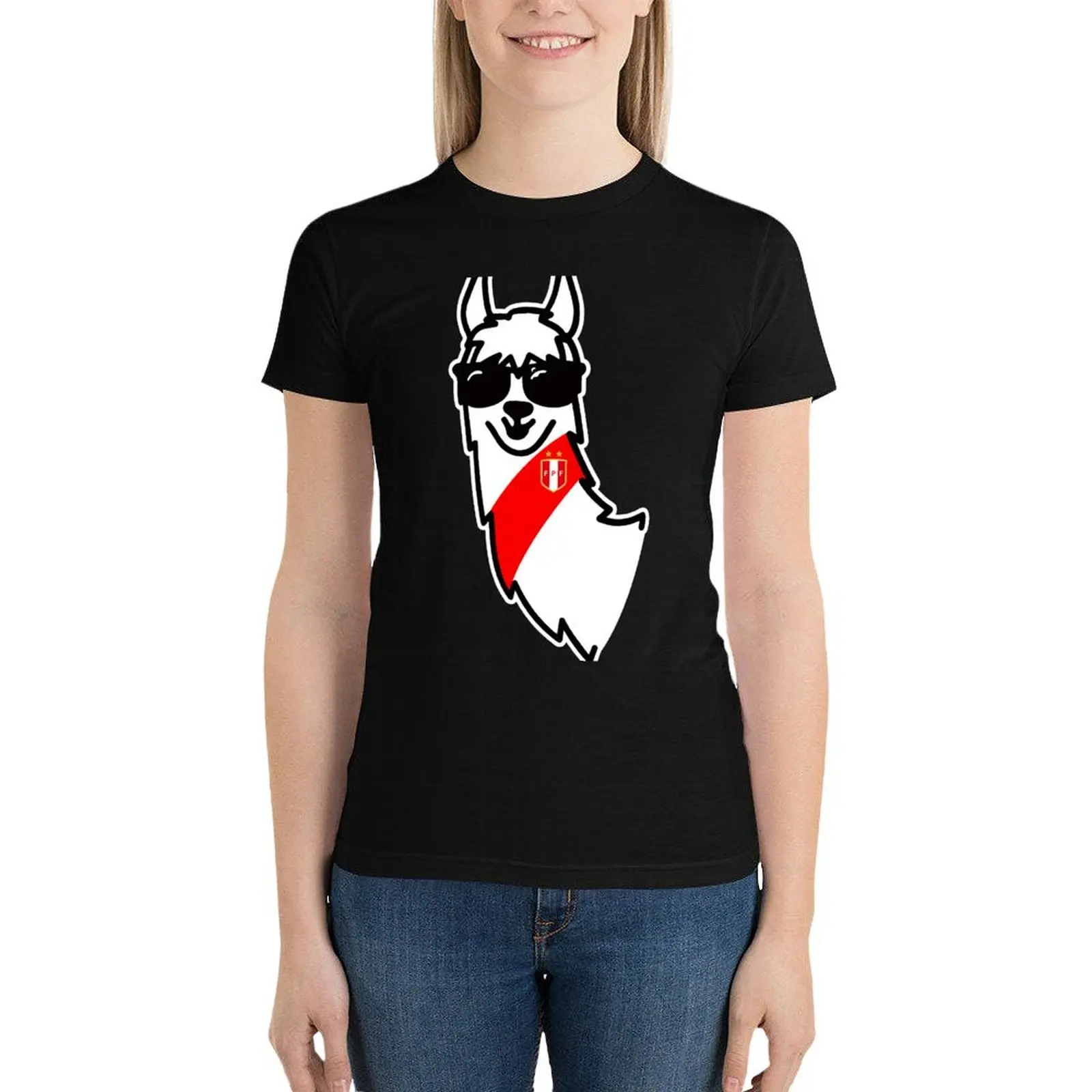 

Peru Official Call 2019 T-Shirt anime clothes tops graphic t-shirts for Women