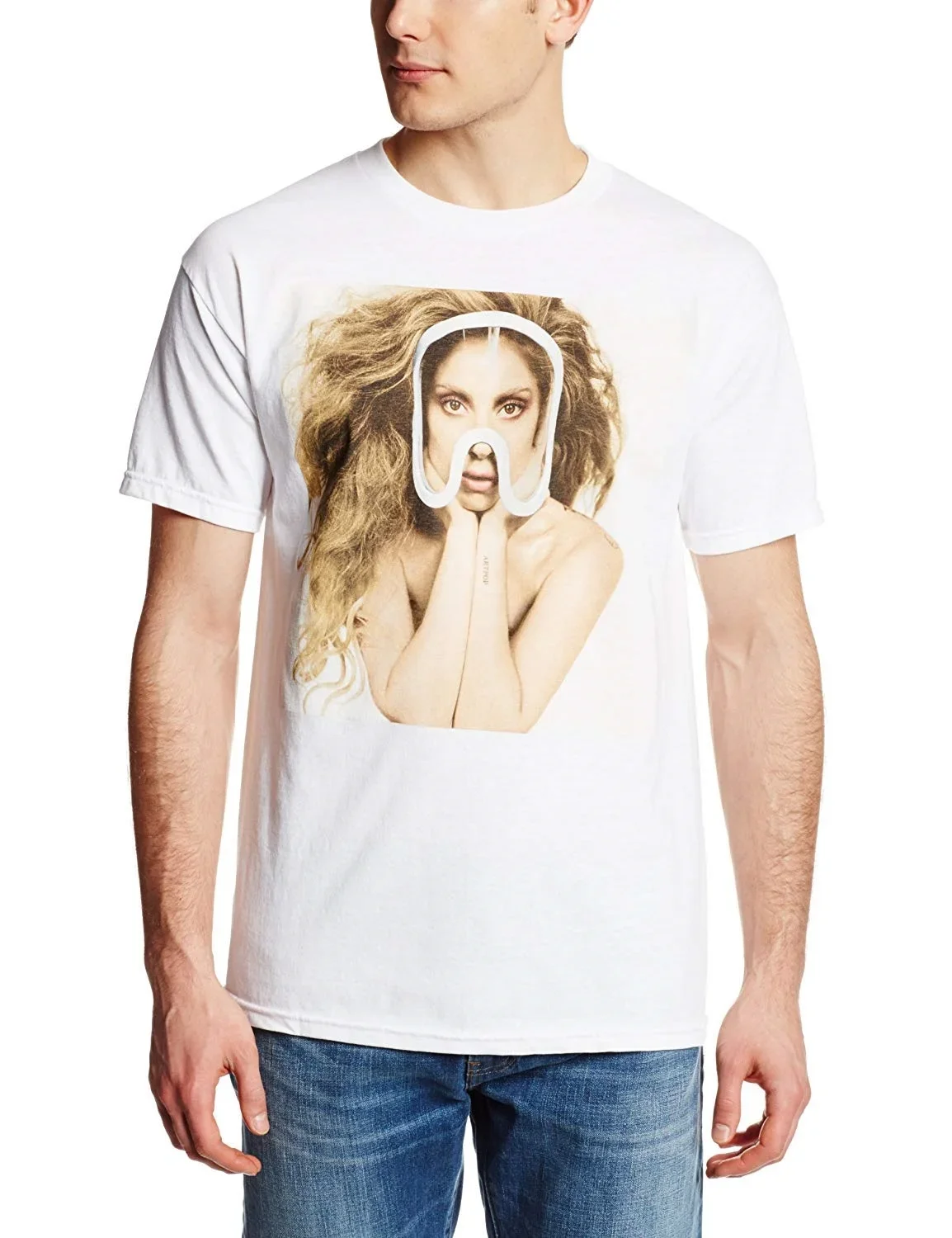 Lady GAGA Art Pop Teaser TShirt White