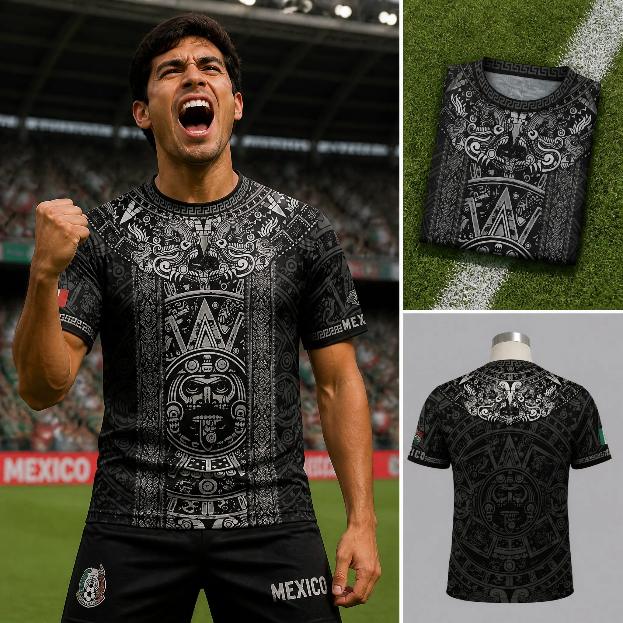 Mens Fashion Mexico - Mens Round Neck T Shirt Mexico
