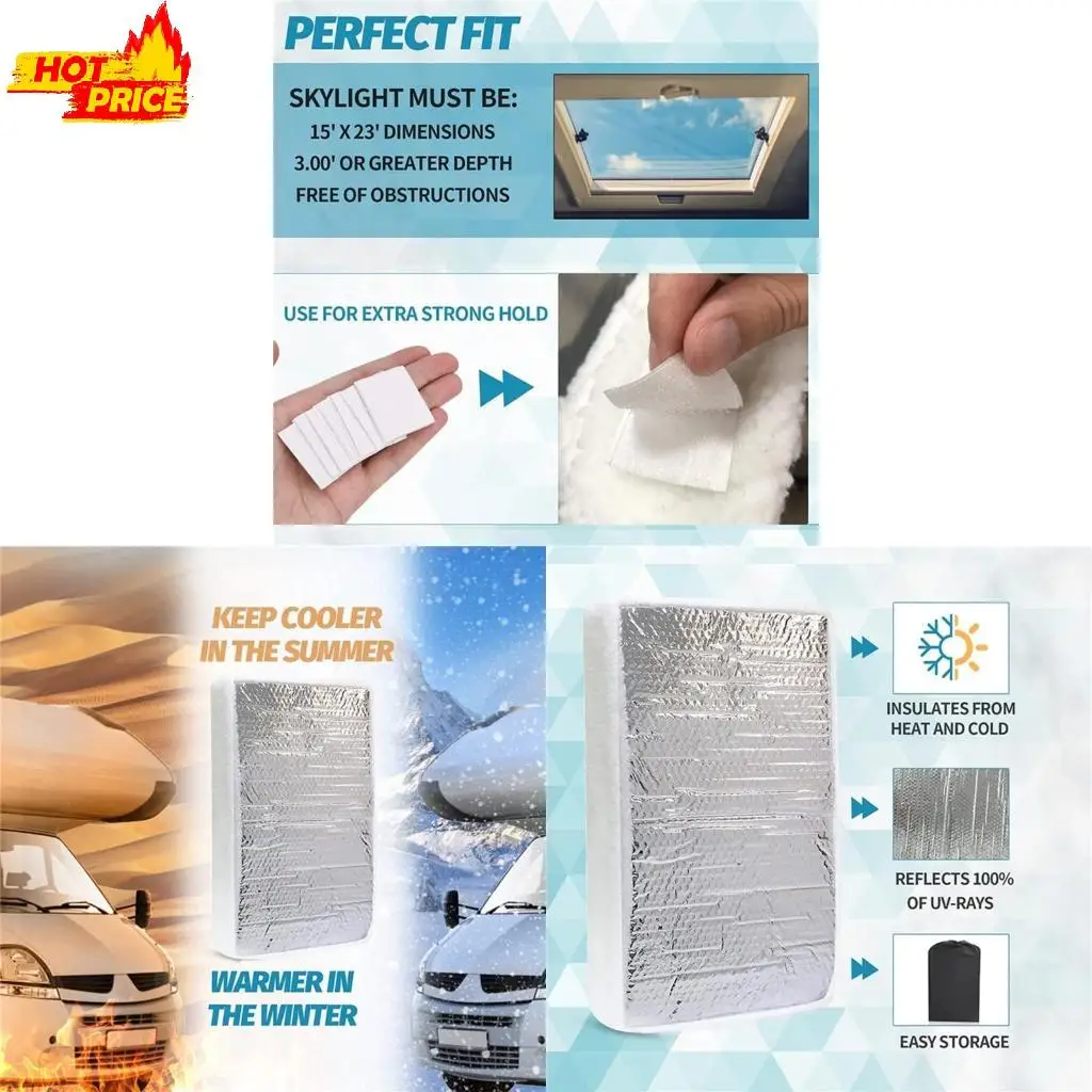 

Теплоизоляция крышка туристических прицепов солнце