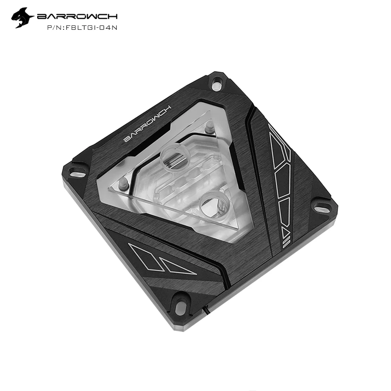 Barrowch M series CPU water block use INTEL115X 1200 1700 X99/X299 Acrylic+Copper radiator 5V Hearder in Motherboard FBLTGI-04N