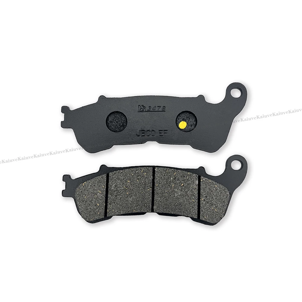 2 قطعة مكابح الدراجات النارية السيراميك ل هارلي XL883 L/R/N/C XL1200 X4814-15-16 ملحقات نظام الفرامل الأمامية والخلفية