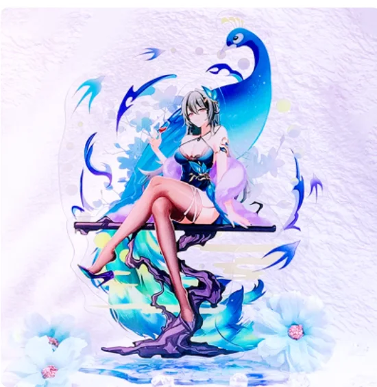 Japanese Anime Honkai Impact 3 Vita Acrylic Stand Figure Model Plate Cosplay Collection Desktop Decor Gifts LX