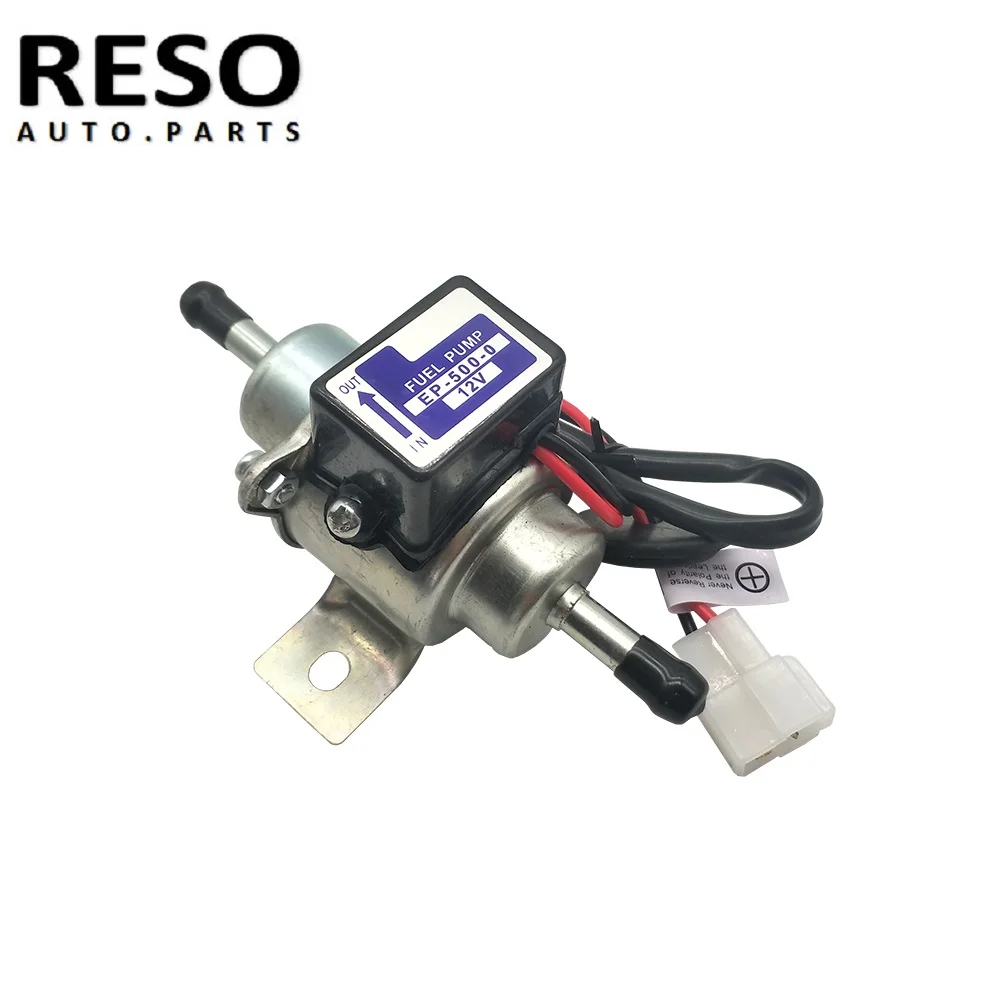 RESO - 12V Electric fuel pump diesel gasoline pertrol case universal  EP-500-0 035000-0460 12585-52030 68371-51210 EP-500-0