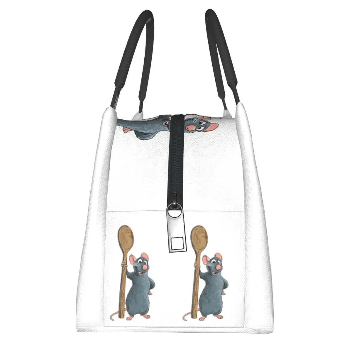 Remy From Ratatouille Lunch Bags Insulated Bento Box Lunch Tote Picnic Bags Cooler Thermal Bag for Woman Children School