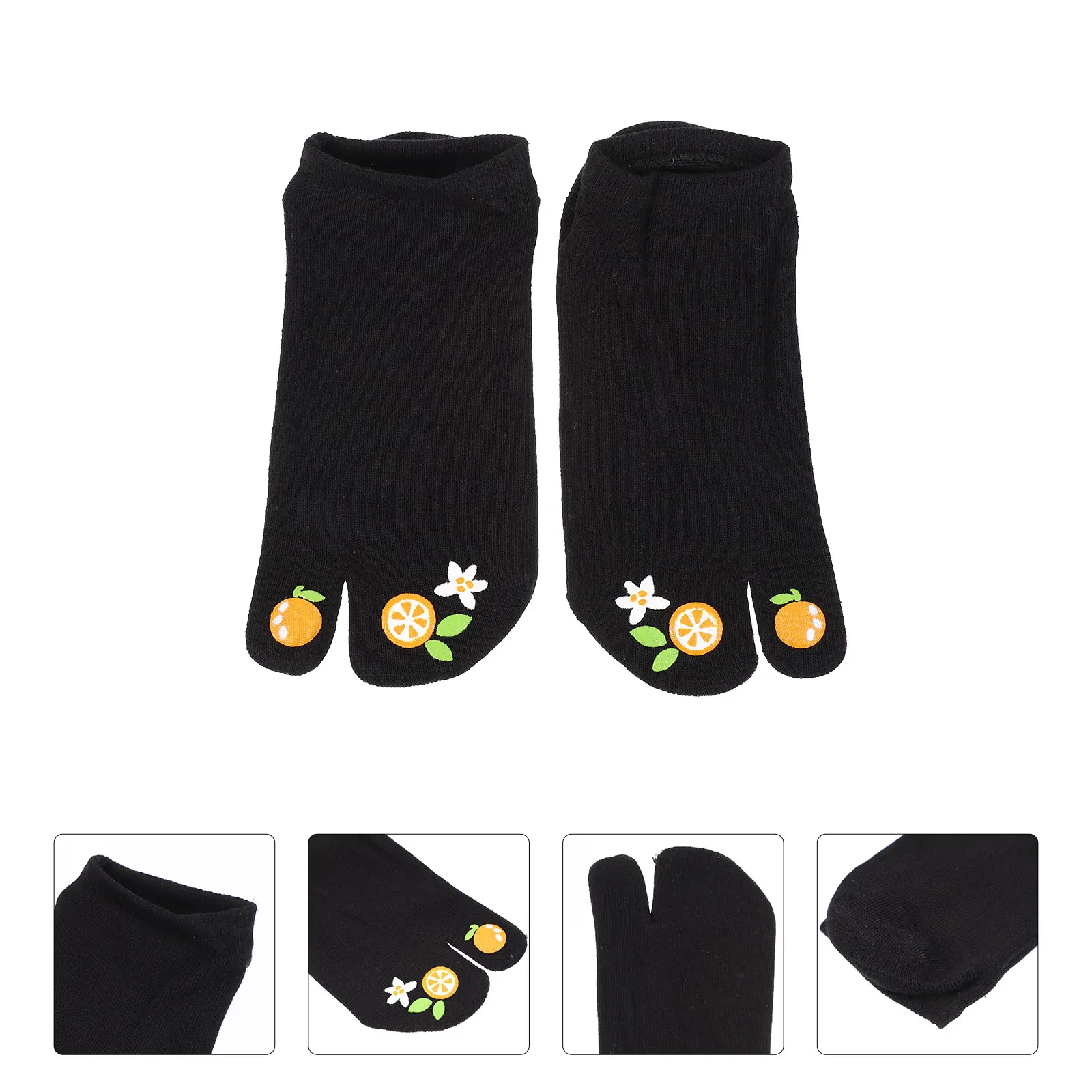 

Tabi Socks Split Toe Cotton Socks for Women Girls Comfortable Breathable Soft Lightweight Durable Fashionable Casual