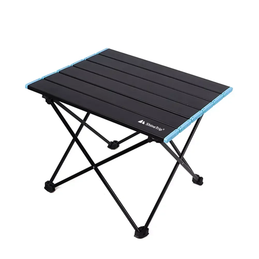 2023 Multifunctional Camping Folding Table Aluminum Alloy Portable Bbq Desk For Outdoor Hiking Picnic Chair Camping Equipment Ga