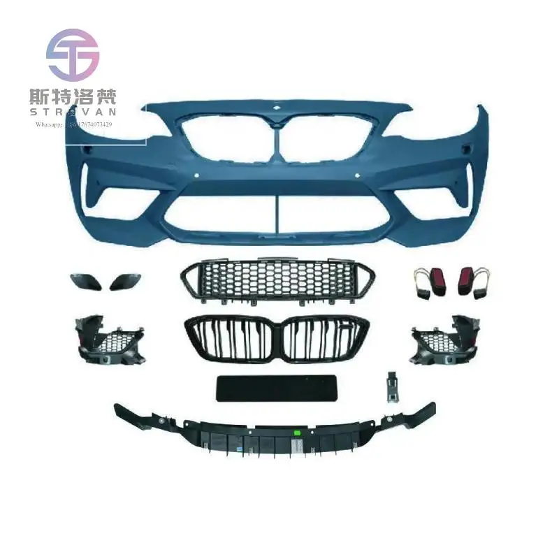

Auto Body Kit for BM-W F22 F23 2 Series 2014 2015 2016 2017 2018 2019 Upgrade M2 CS Style Front Rear Bumper Side Skirts