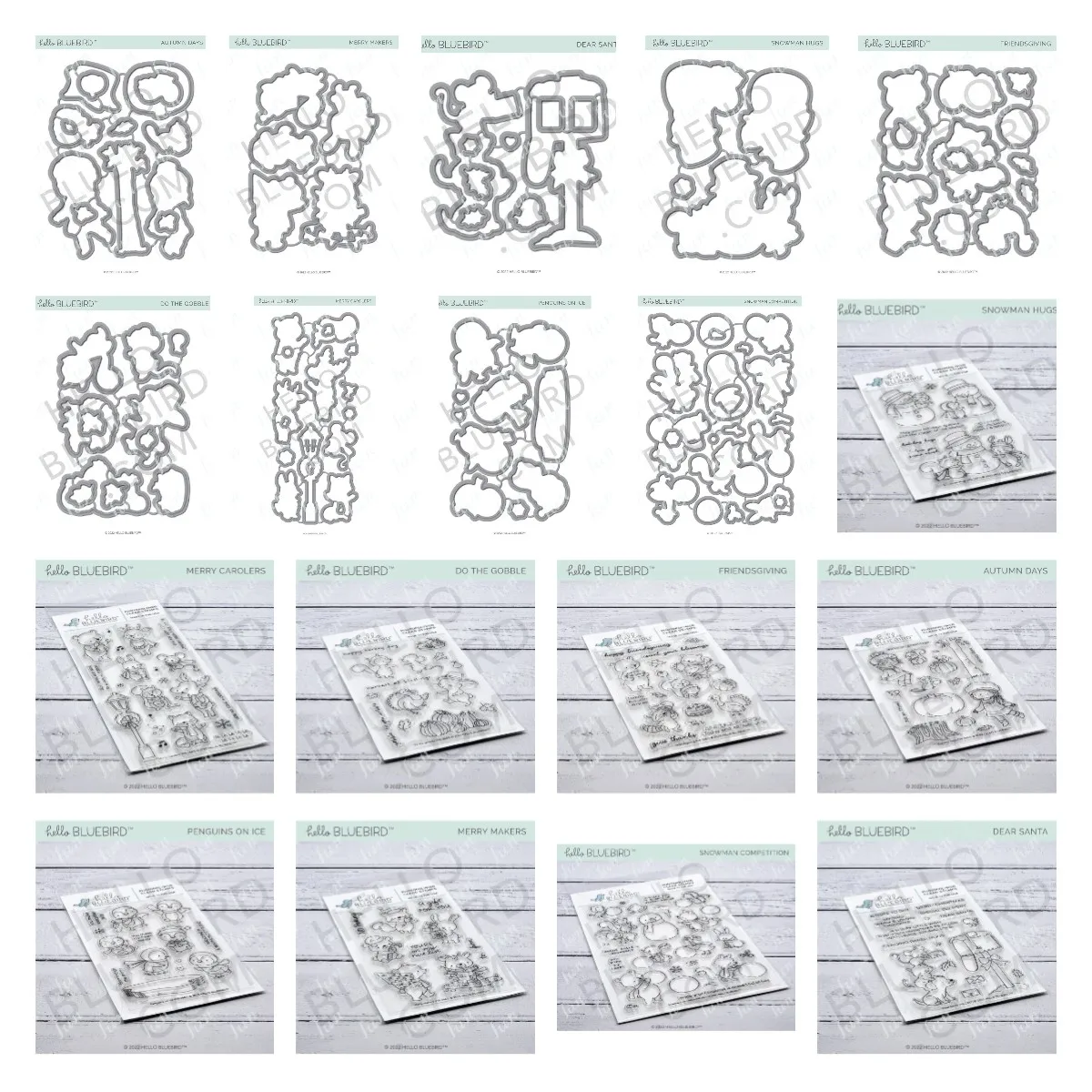 

Cutting Dies 2022 New Winter Christmas Decoration Santa Snowman Craft Supplies Paper Cards Making Molds Diy Scrapbooking Decor