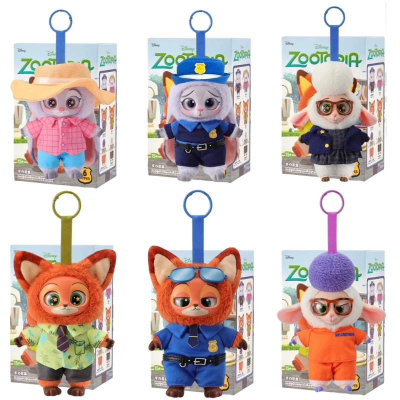 

Original Zootopia Series Blind Box Nick Judy Vinyl Doll Trendy Surprise Toy Cute Backpack Pendant Surprise Valentine's Day Gift