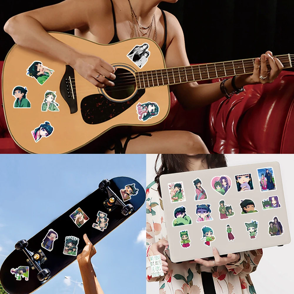 10/30/50pcs Japanese Anime The Apothecary Diaries Stickers Funny Graffiti Sticker Laptop Luggage Phone Cute Maomao Cartoon Decal