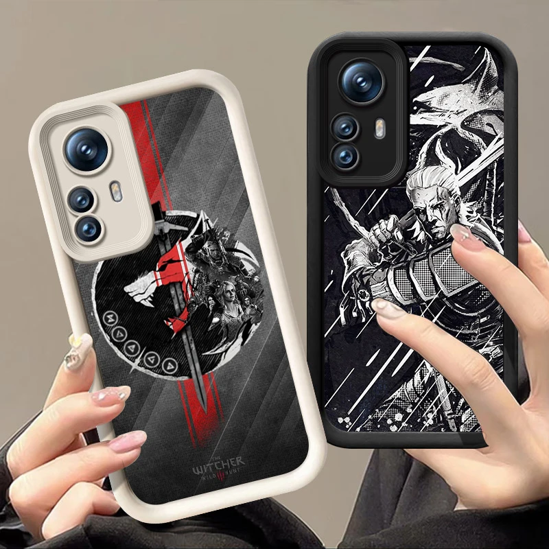 The W-Witcher Game Phone Case For Xiaomi POCO F5 M3 M4 M6 Plus X3 X5 X6 Pro 5G F3 X4 GT NFC C55 C61 C65 C75 F4 M5S