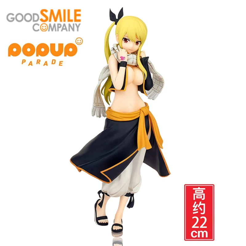 

GSC POP UP PARADE FAIRY TAIL Lucy Heartfilia Etherious Natsu Dragneel Clothes L Size Ver. 22CM Anime Action Figures Model Toy