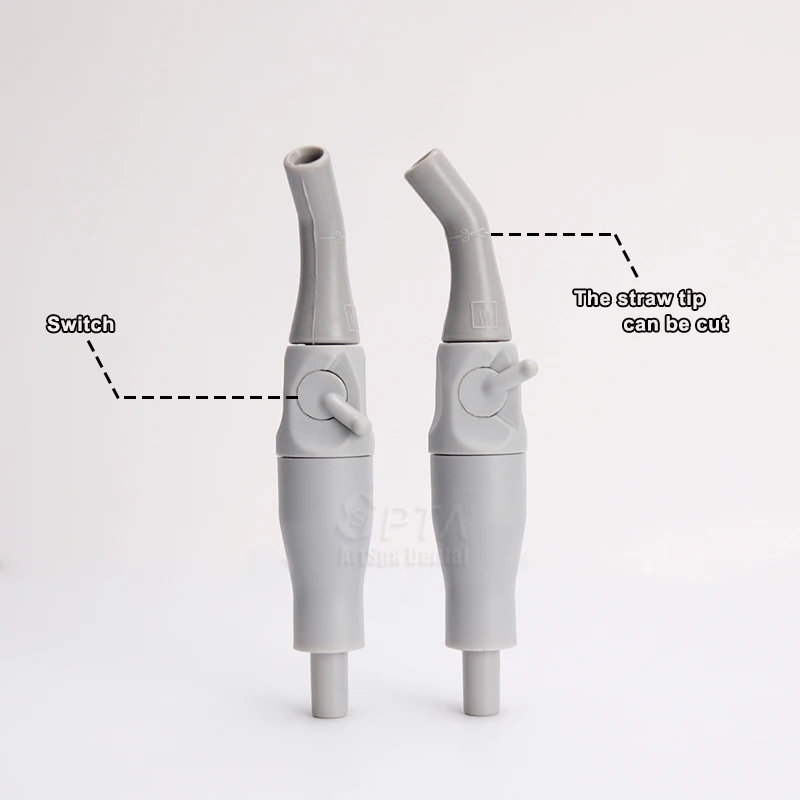 Practic Saliva Ejector Suction Of Dental Chair Weak Swivel Suction Plastic Head Autoclave 135 Spare Parts Unit Dentist Tools