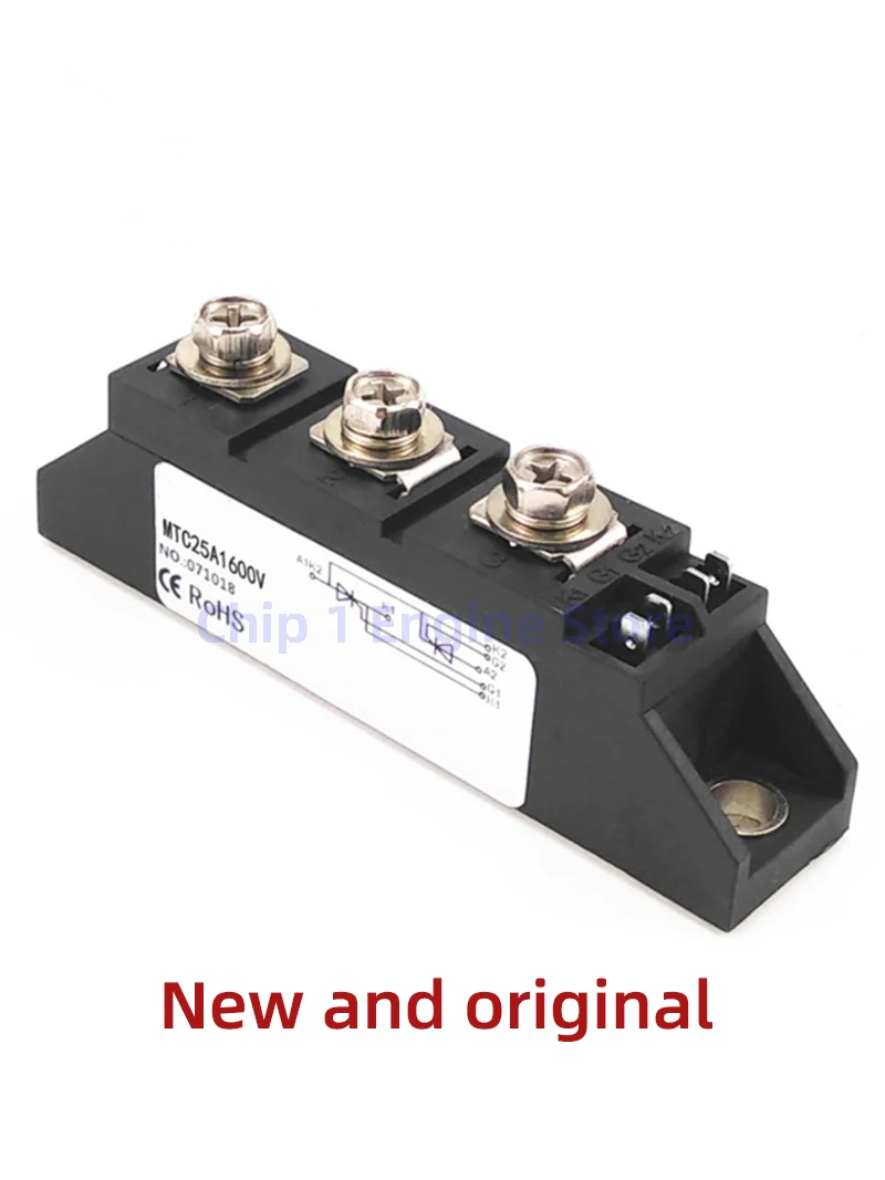 

Thyristor module MTC25A-16 600V 800V 1000V 1200V 1400V 1600V 1800V MTC26-16 26A1600V MTC27-16 27A1600V