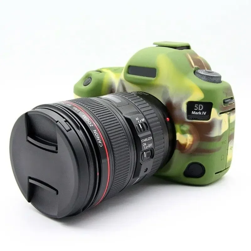 Schöne weiche Silikonkautschuk-Kamera-Schutzhülle für Canon 5DIV 5DMarkIV