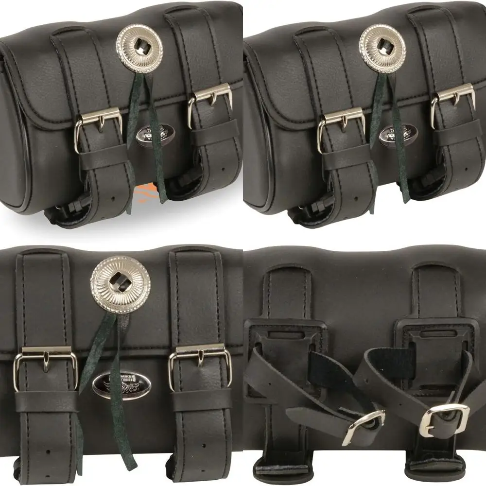 

Универсальная сумка для инструментов на мотоцикл с двойным ремнем — простая установка, универсальный размер