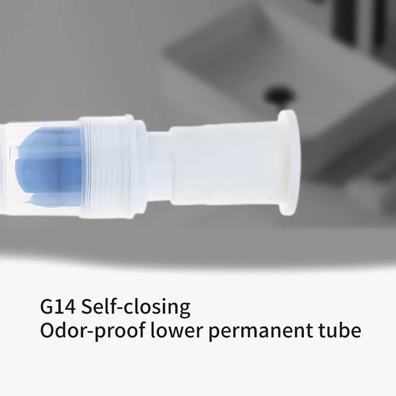 

Multipurpose Odor Resistant Rectangular Drain Connectors for Kitchens Supplies and Bathrooms with Easy Installation Y5GB