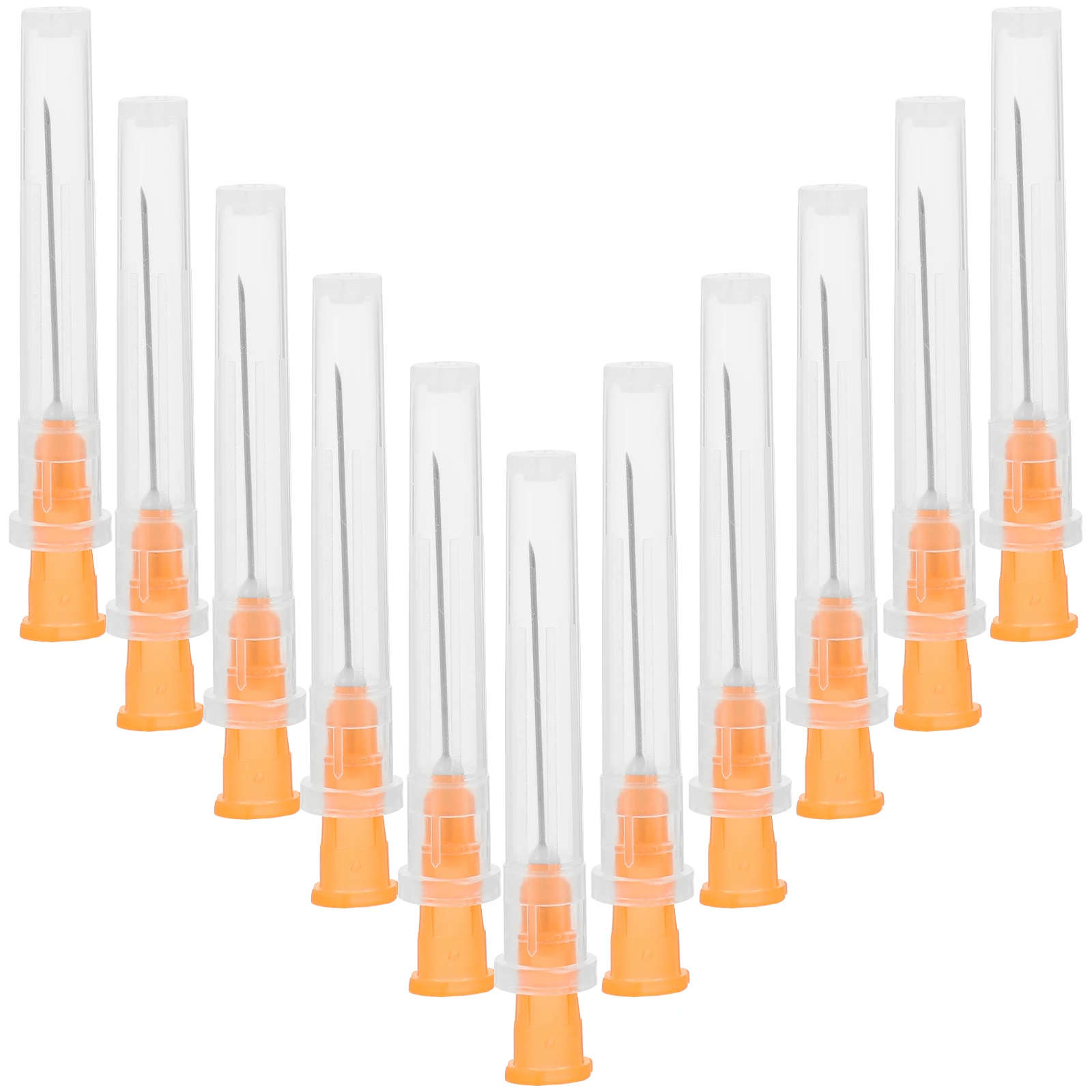 

100Pcs 25G 1 Inch Laboratory Tools Kit Syringe Tip Needle Dispenser Medical Science Supplies Lightweight Plastic Disposable