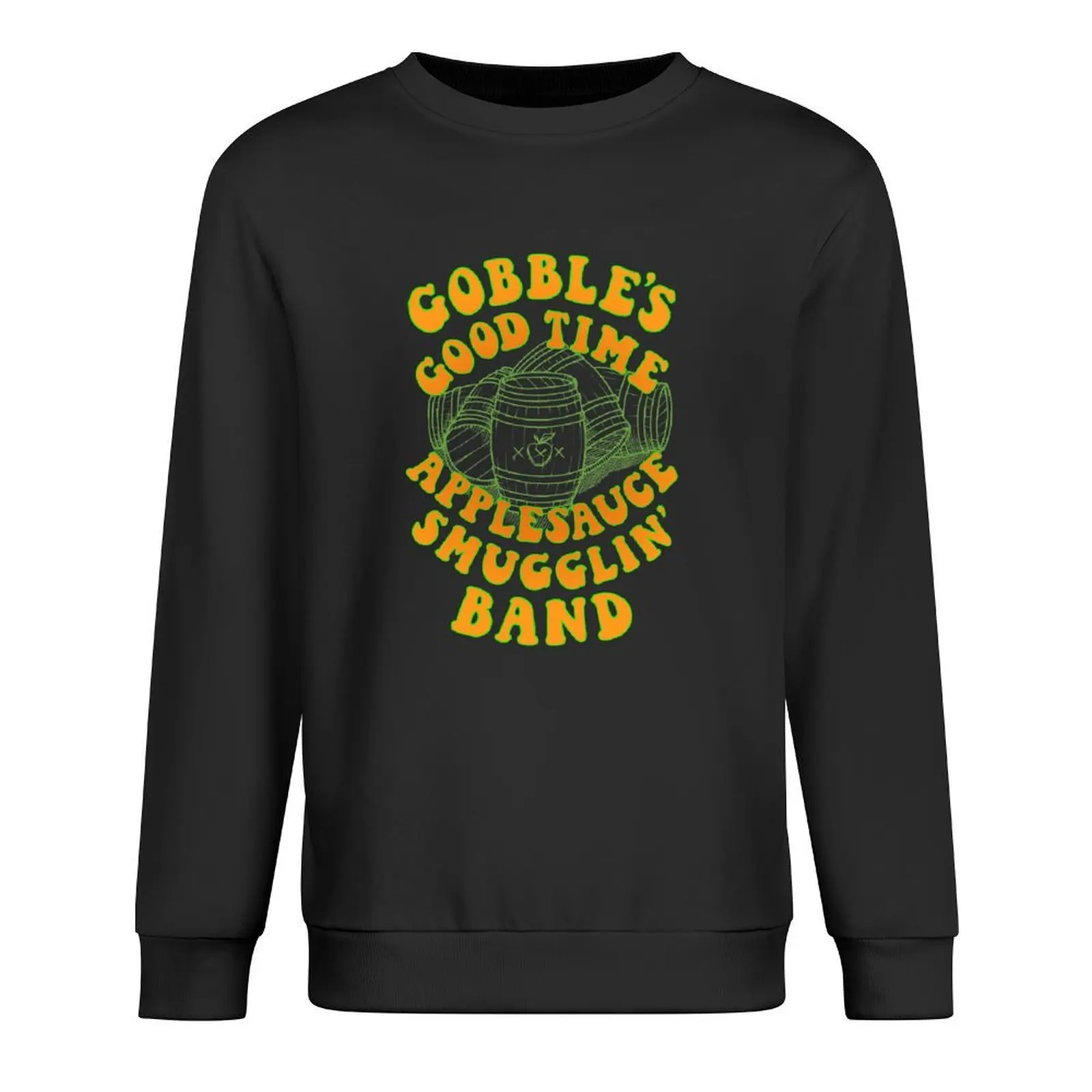 

Gobble's Good Time Applesauce Smugglin' Band Pullover fashion men autumn korean style clothes sweatshirts
