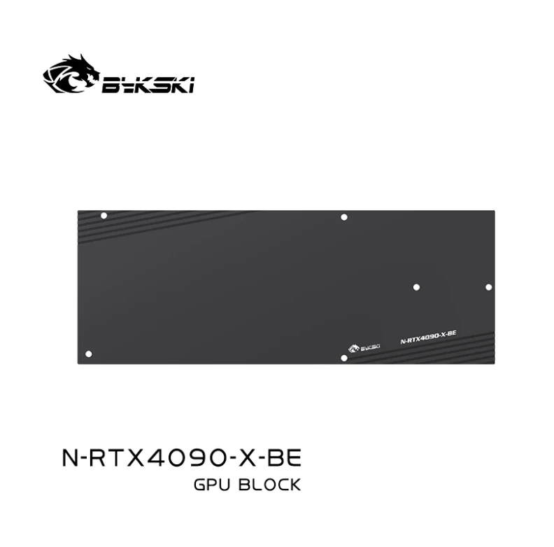 Bykski GPU Water Block Use for NVIDIA RTX 4090 Turbine / Leadtek RTX4090 Video Card / Full Cover All-Metal Radiator N-RTX4090-X