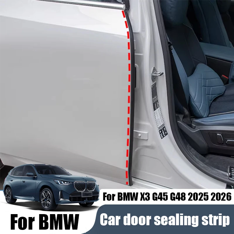 For BMW X3 G45 G48 2025 2026 Car door B-pillar sealing strip C-pillar sound insulation and noise reduction sealing component
