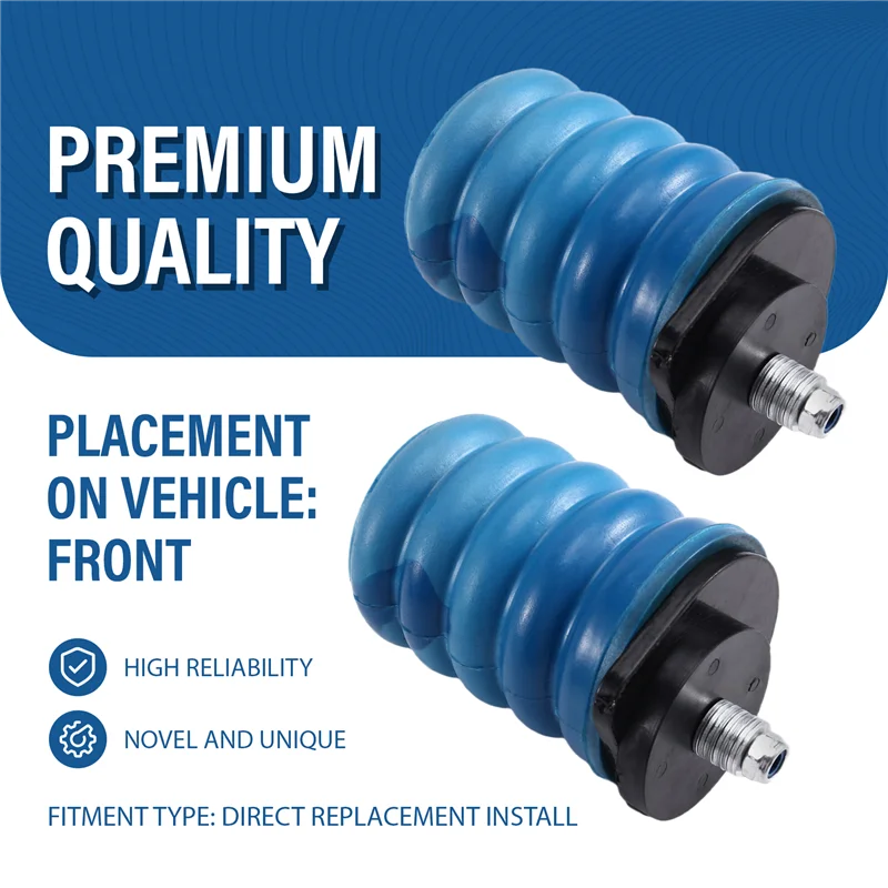 

ABQB-Front Suspension Air Helper Spring Kit Suspension Helper Spring SSF-111-40 Suspension Auxiliary