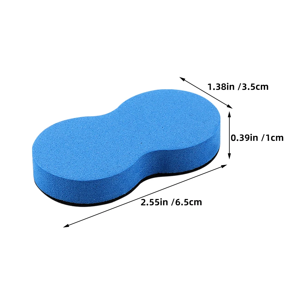 80 قطعة محايات السبورة الصغيرة على شكل الفول السوداني الجاف محو مجلس ممحاة للمدرسة مكتب المنزل مجلس تنظيف السبورة ممحاة