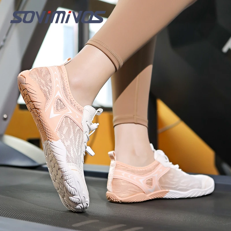 

Мужские и женские минималистичные кроссовки для бега по пересеченной местности, походные кроссовки с широким носком и поддержкой свода стопы