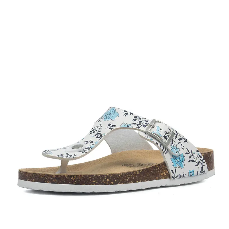 

18 Color Summer New Beach Cork Women Flip Flops Fashion Women Slipper Outdoors Sandals Flat Shoes Plus Size 35-45