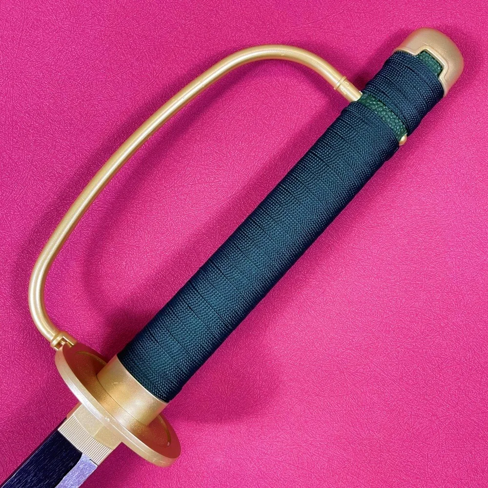 104cm Roronoa Zoro Katana Wooden Ninja Knife Blade Sword Anime Cosplay Prop Real Size Japanese Katana Original Samurai Sabre Toy