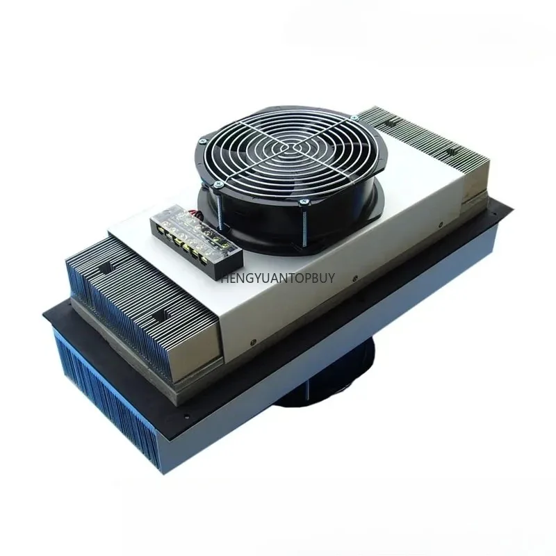 High efficiency thermoelectric cooling system  peltier assemblies air to air cooler 200W 12/24V/48V for communication cabinets