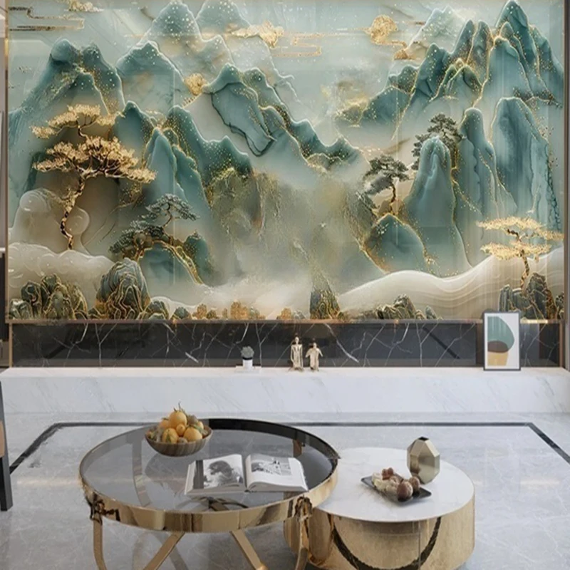 MU8612  Abstract Marble Texture Mural Wallpaper Custom Wall Covering Home Interior Decoration Wall Papers Papel De Pared 3D