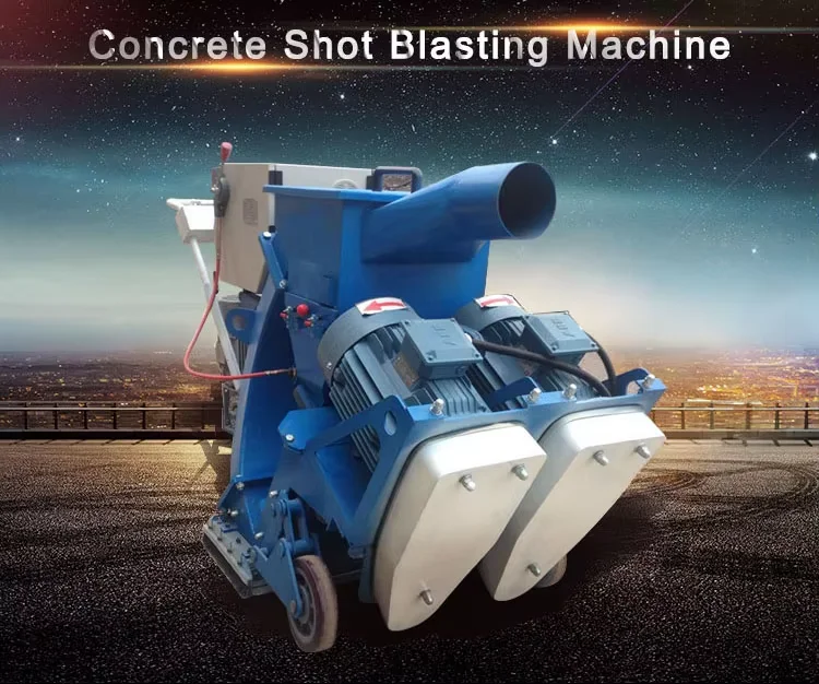 China Remove Nonskid Coatings Machine Shot Blasting Machine for Steel
