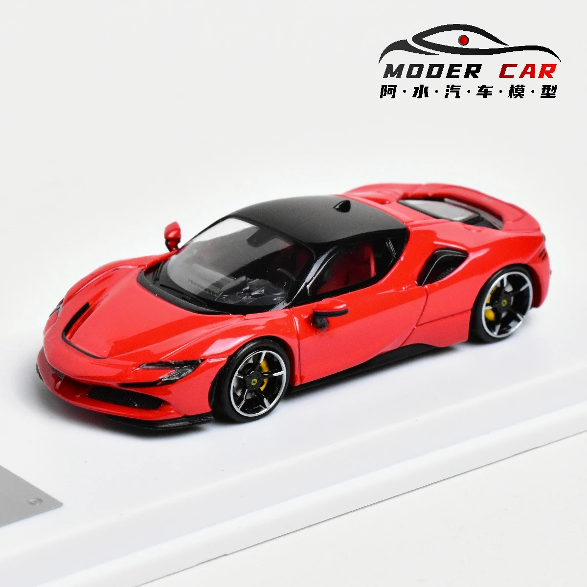 MJ 1:64 SF90 Hard top Diecast Model Car