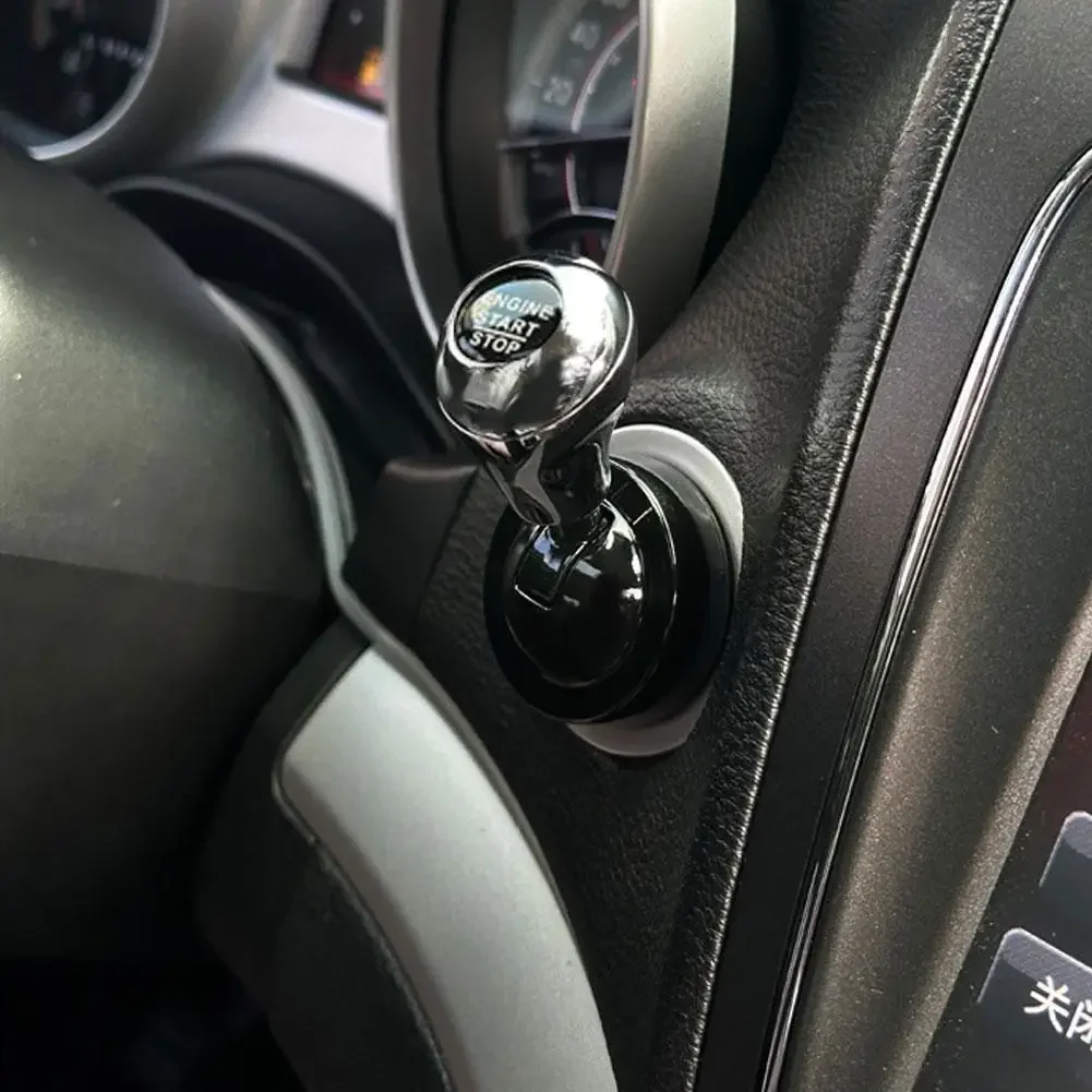 Auto-Startknopf mit Push-to-Start-Wippschalter, Autozubehör, Innenraumdekor, Push-Wippschalter, One-Touch-Start-Zubehör – Detail 3