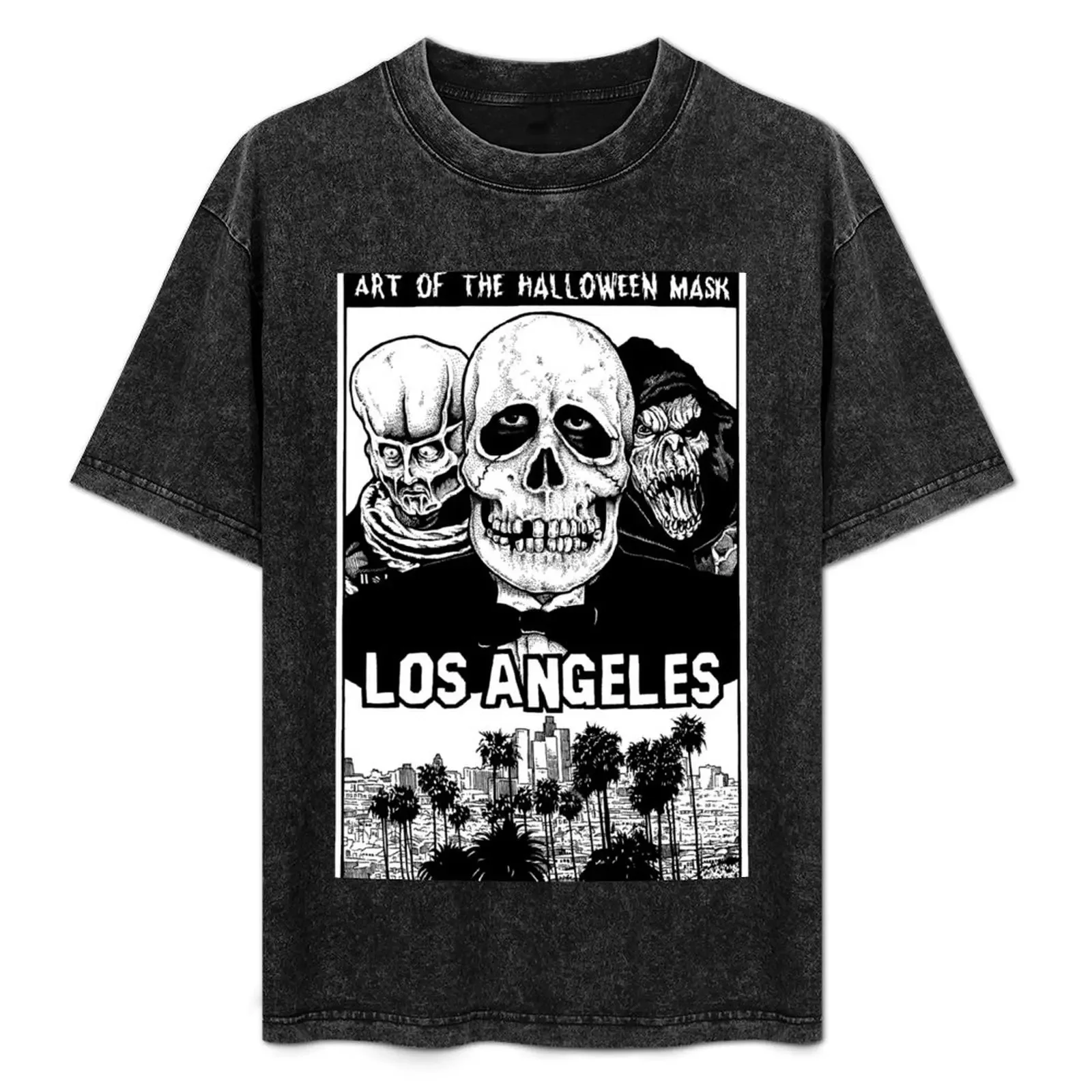 

Art of the Halloween Mask Flyer T-Shirt graphics summer tops Blouse designer t shirt men
