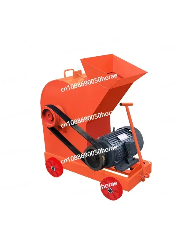 Small Hammer Crusher Construction Site Garbage Mobile Stone Crusher Floor Brick Red Brick Aerated Block Crusher